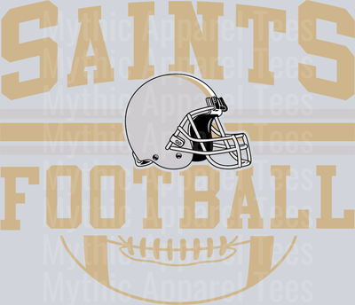 SAINTS NFL Classic Design DTF NFL Transfers