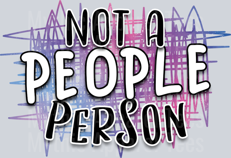 not a people person Funny Sayings 1