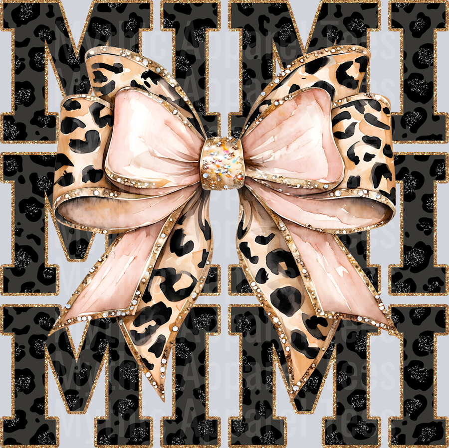 Leopard Bow Mimi