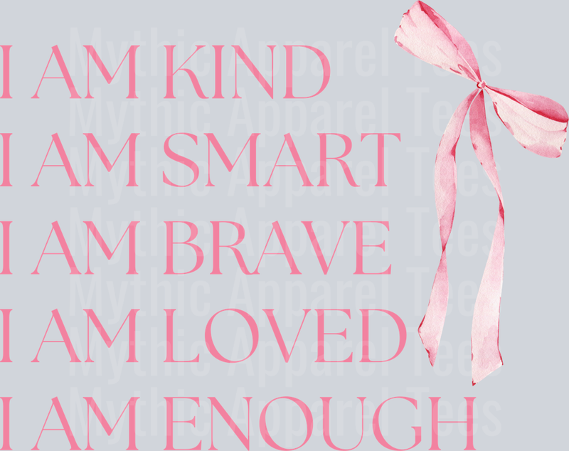 I am Kind DTF Empowering Transfers
