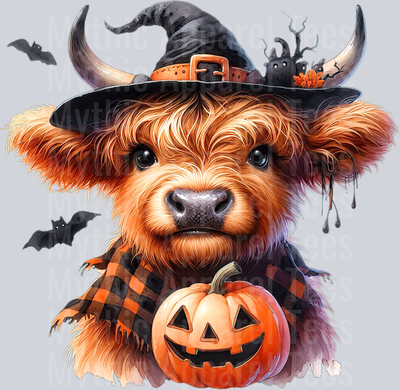 Halloween Highland Cow (10)