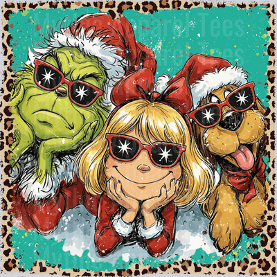 Christmas Green Monster