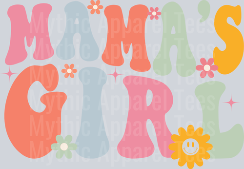 MAMAS GIRL DTF Infant - Youth Girl Transfers