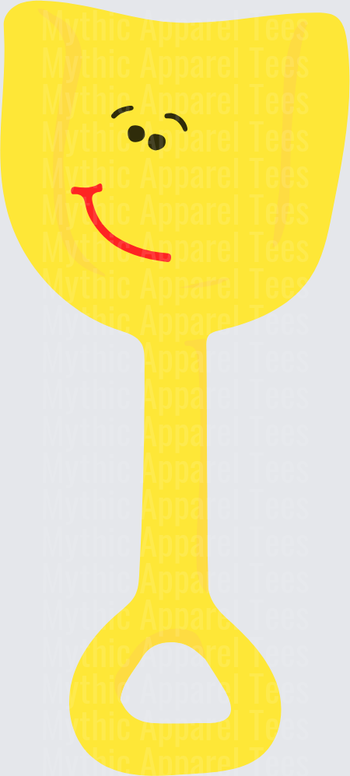 Blues Clues Shovel Slippery Soap Smiley Face Yellow Sand Toy
