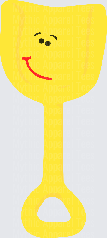 Blues Clues Shovel Slippery Soap Smiley Face Yellow Sand Toy