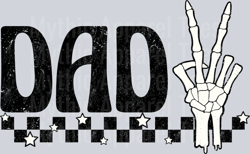 Dad skeleton hand