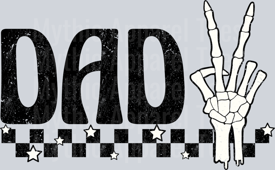 Dad skeleton hand
