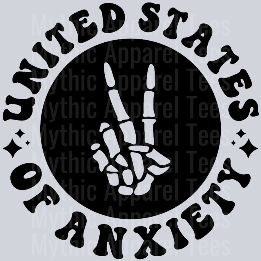 United States Of Anxiety Pocket Design
