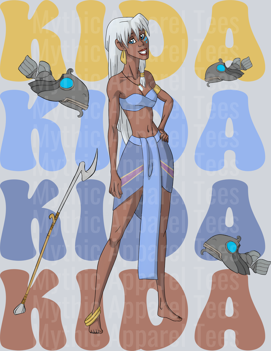Kida Atlantis the lost empire DTF Disney Transfers