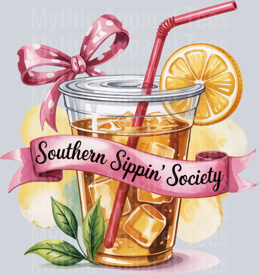 Southern Sippin Society DTF Tea Transfers