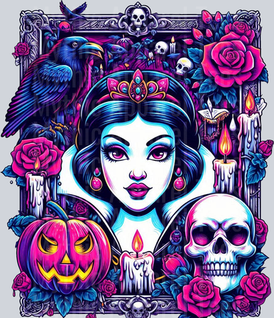 Snow White2 Disney Princess Tarot Card