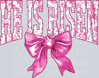 Light Pink He Is Risen