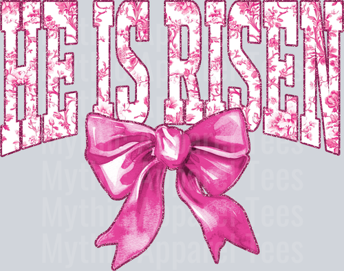 Light Pink He Is Risen