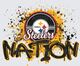 NFL Transfers Pittsburgh Steelers Nation Paint Splash Logo Design