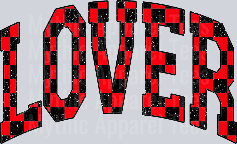 Lover Wavy Retro Funny Designs Valentines Day
