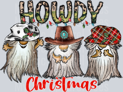Howdy Christmas Gnome