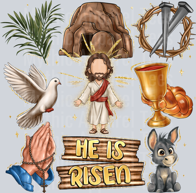 he is risen bow Religious Easter