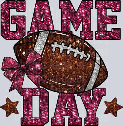 GAME DAY - burgundy
