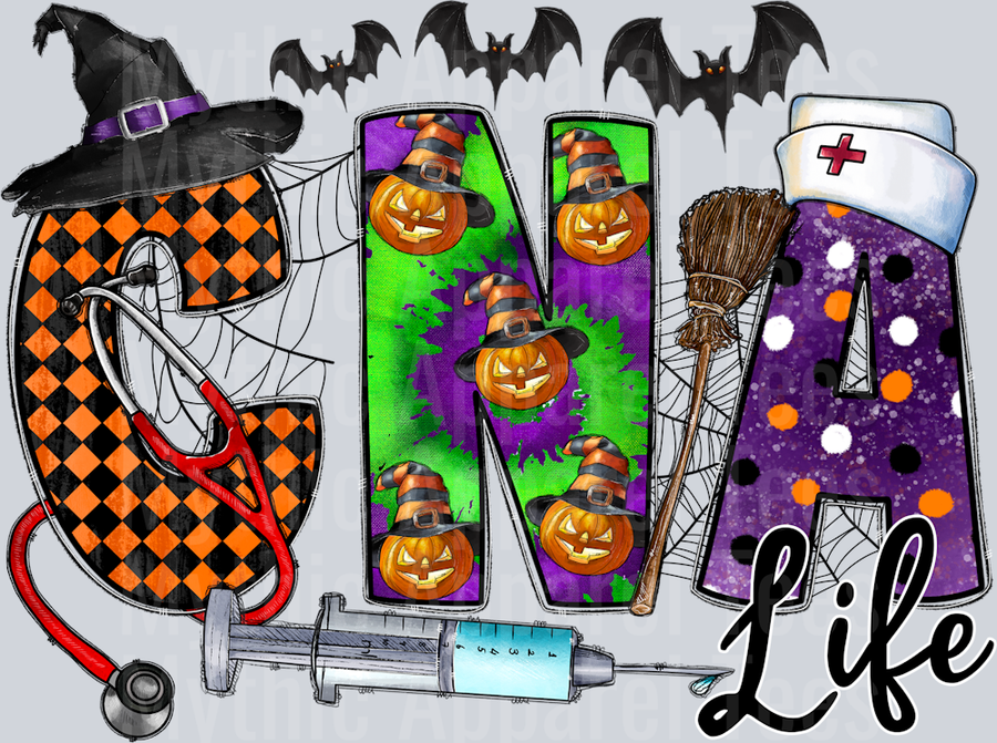 CNA Life Halloween Nurse