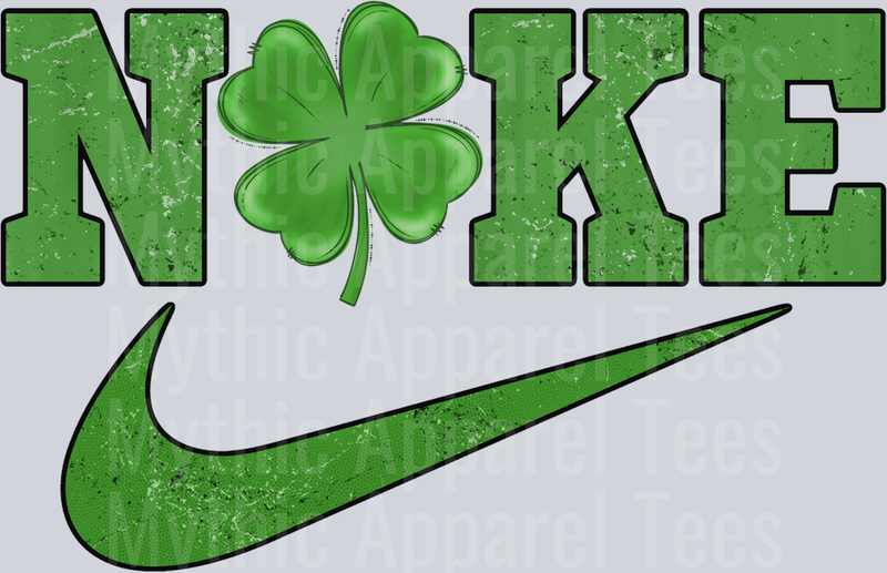 Nike lucky charm St Patrick's Day DTF Nike Transfers