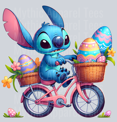 Stitch Easter Transfer 1 DTF Stitch Easter Transfers