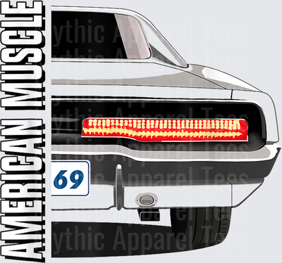 Charger Classic Old School American Muscle Car T-Shirt