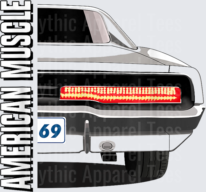Charger Classic Old School American Muscle Car T-Shirt