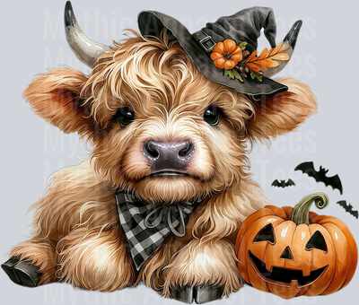 Halloween Highland Cow (8)