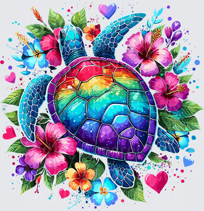 Hawaiian Sea Turtle Hawaii Vacation Beach Summer Turtle T-Shirt