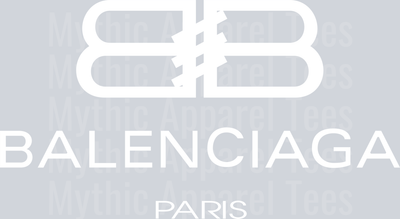 Balenciaga logo white