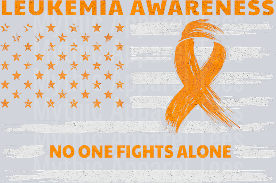 Leukemia Awareness We Fight Cancer Together Cure Leukemia T-Shirt
