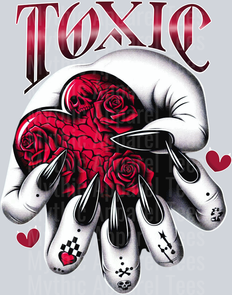 Toxic DTF Valentines Day Transfers