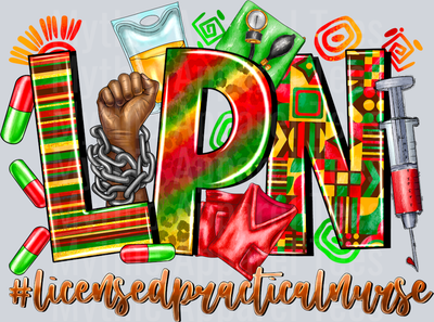 Black History Month LPN Nurse