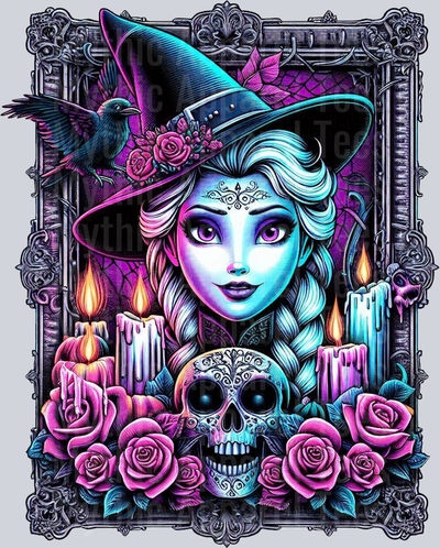 Elsa Disney Princess Tarot Card