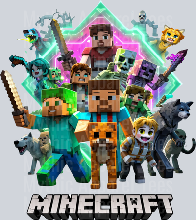 Steve and crew 2 Minecraft Gaming Pop Culture Video Games