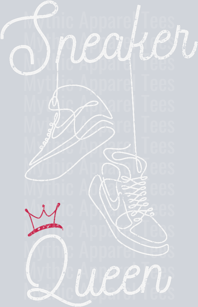Sneaker Queen Sneakerhead Sneakers DTF Sneaker Transfers