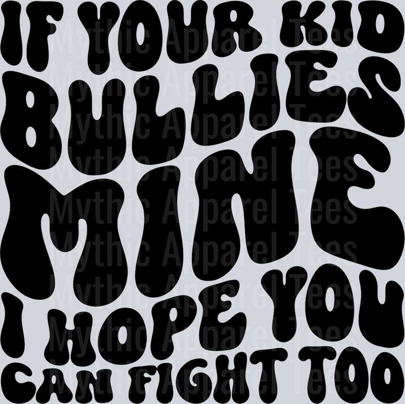 I Hope You Can Fight Too