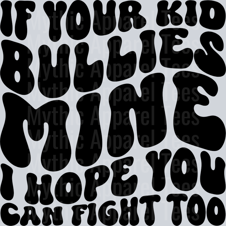 I Hope You Can Fight Too
