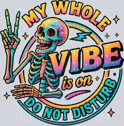 My whole vibe is on