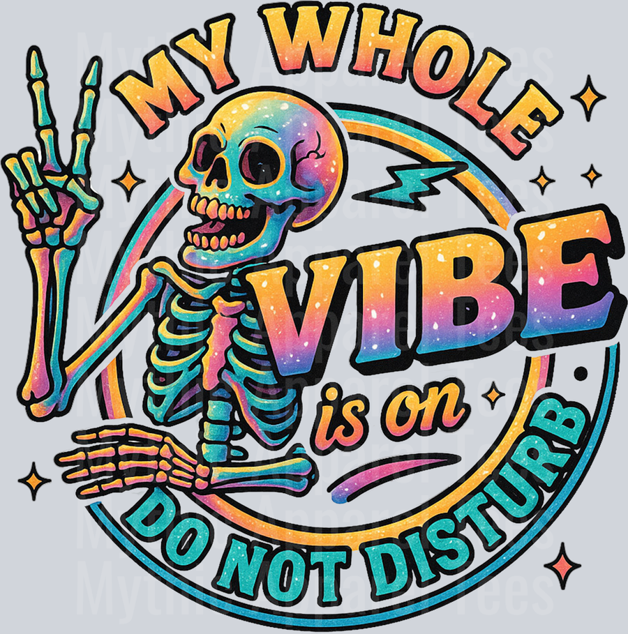 My whole vibe is on