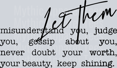Let them