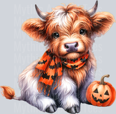Halloween Highland Cow (17)