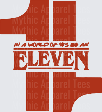 Stranger Things In A World Of 10s Be An Eleven