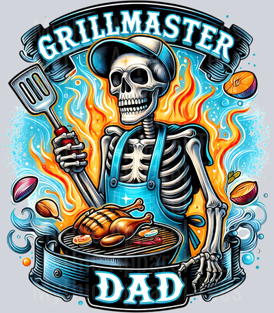 Grillmaster Dad DTF Dad Transfers