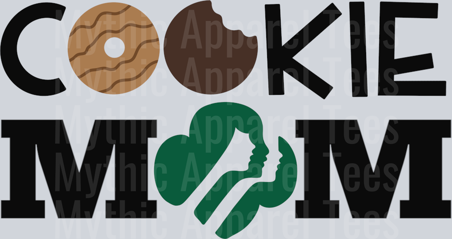 Cookie mom Girl Scout Cookies DTF Mom Transfers