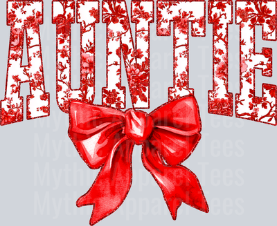 Red Toile Auntie
