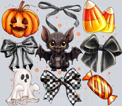 Halloween Bats Coquette