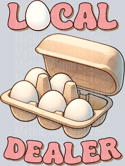 Local dealer chicken egg carton DTF Chicken Transfers