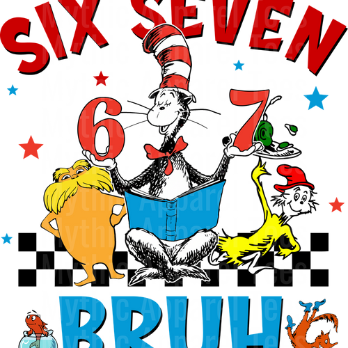 Dr Suess DTF Transfer