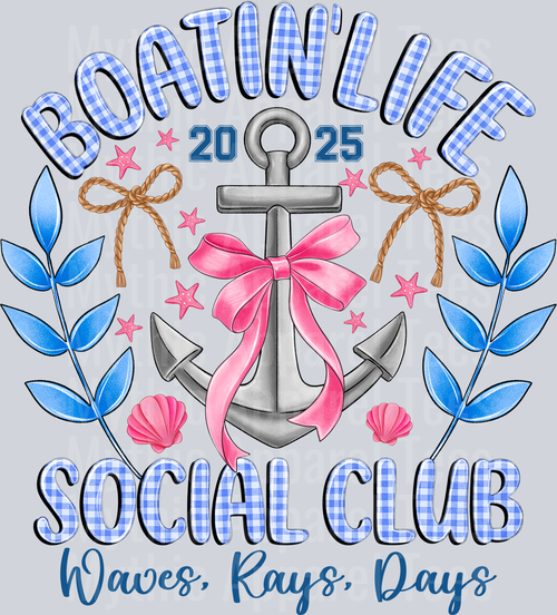 Boatin Life Social Club DTF Summer Transfers